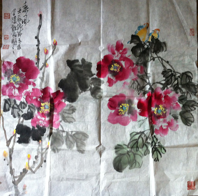 作者：吴和德&nbsp;花鸟&nbsp;￥：协商&nbsp;单击鼠标查看大图！