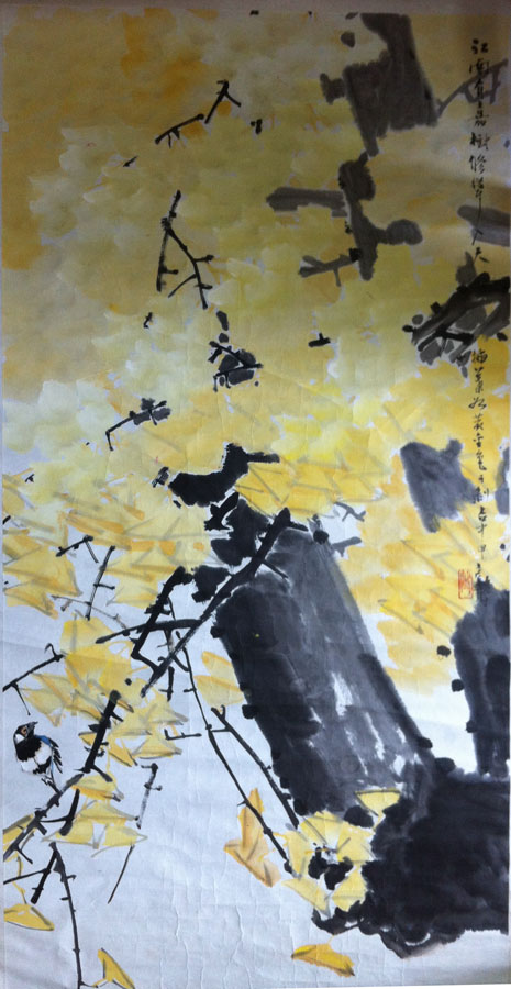 作者：张继馨&nbsp;花鸟&nbsp;￥：协商&nbsp;单击鼠标查看大图！