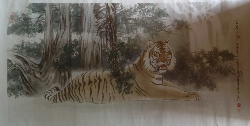 作者：施永成&nbsp;花鸟&nbsp;￥：协商&nbsp;单击鼠标查看大图！