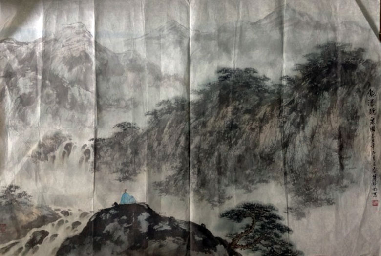 作者：傅瑜明&nbsp;山水&nbsp;￥：协商&nbsp;单击鼠标查看大图！