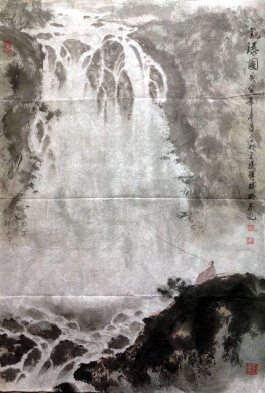 作者：傅瑜明&nbsp;山水&nbsp;￥：协商&nbsp;单击鼠标查看大图！