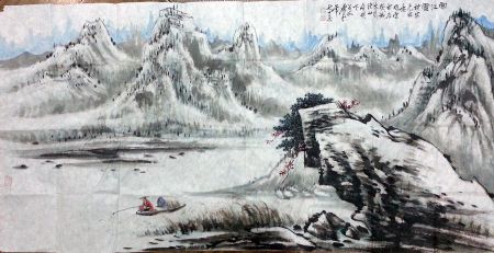 作者：萧平&nbsp;山水&nbsp;￥：协商&nbsp;单击鼠标查看详细介绍！