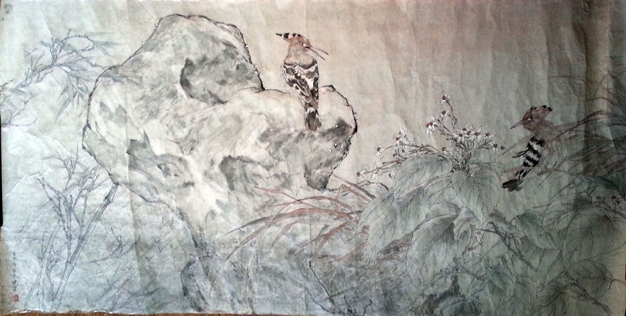 作者：张晓星&nbsp;花鸟&nbsp;￥：协商&nbsp;单击鼠标查看大图！