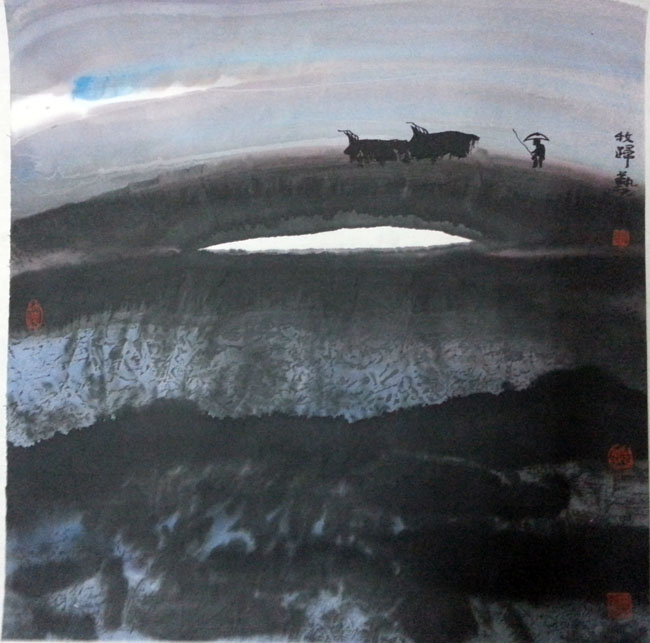 作者：张艺华&nbsp;山水&nbsp;￥：协商&nbsp;单击鼠标查看大图！