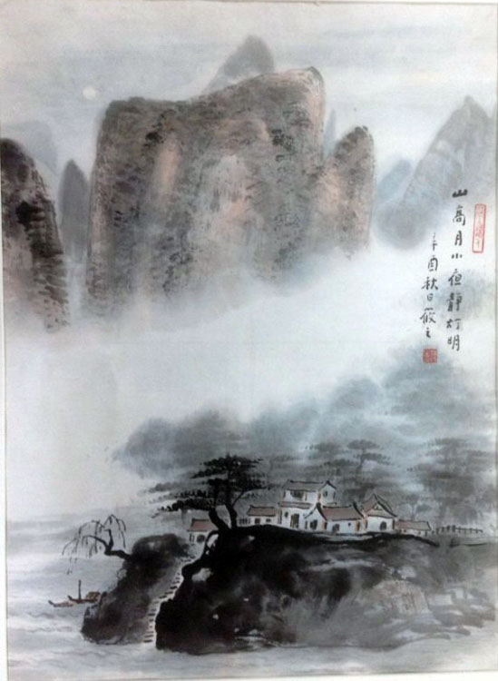 作者：林筱之&nbsp;山高月小夜静灯明&nbsp;￥：协商&nbsp;单击鼠标查看大图！