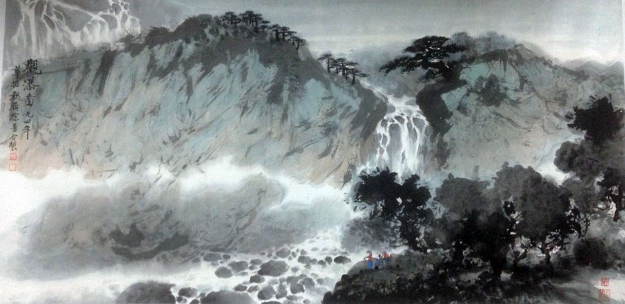 作者：徐善&nbsp;山水&nbsp;￥：协商&nbsp;单击鼠标查看大图！