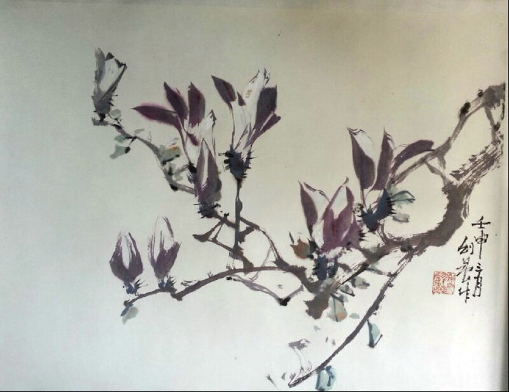 作者：李剑晨&nbsp;花鸟&nbsp;￥：协商&nbsp;单击鼠标查看大图！