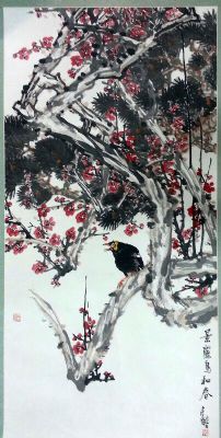 作者：张继馨&nbsp;花鸟&nbsp;￥：藏品&nbsp;单击鼠标查看详细介绍！