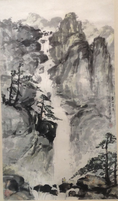 作者：吴骏圣&nbsp;山水&nbsp;￥：协商&nbsp;单击鼠标查看大图！