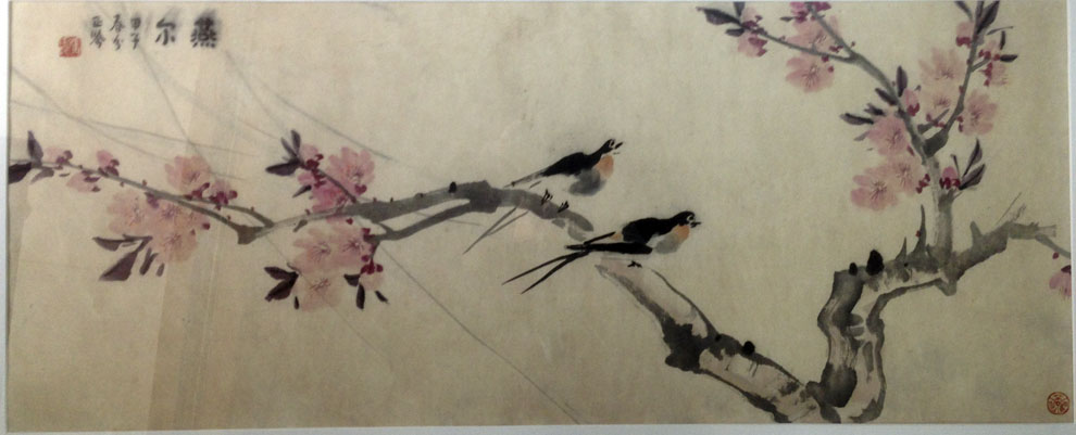 作者：张正吟&nbsp;花鸟&nbsp;￥：协商&nbsp;单击鼠标查看大图！