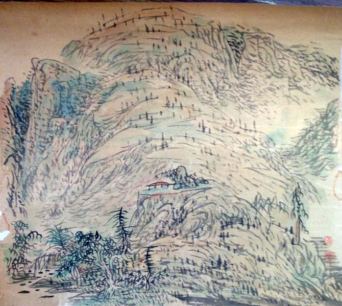 作者：黄柔昌&nbsp;山水&nbsp;￥：协商&nbsp;单击鼠标查看大图！