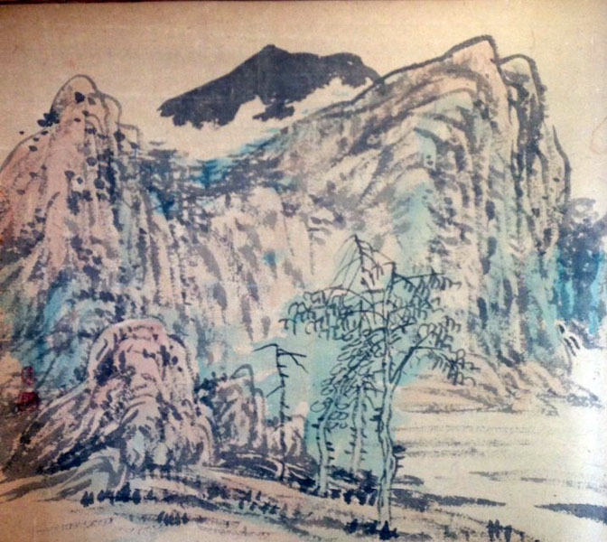 作者：黄柔昌&nbsp;山水&nbsp;￥：协商&nbsp;单击鼠标查看大图！