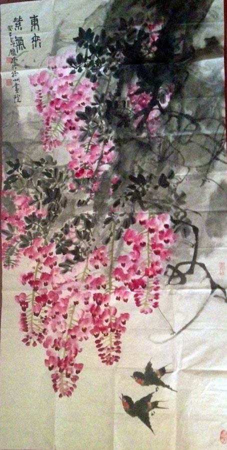 作者：顾扬&nbsp;花鸟&nbsp;￥：协商&nbsp;单击鼠标查看大图！