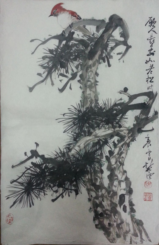 作者：徐纯原&nbsp;花鸟&nbsp;￥：协商&nbsp;单击鼠标查看大图！