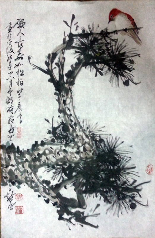 作者：徐纯原&nbsp;花鸟&nbsp;￥：协商&nbsp;单击鼠标查看大图！