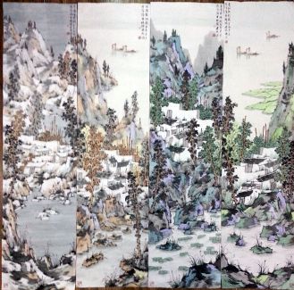 作者：倪建鸣&nbsp;山水&nbsp;￥：协商&nbsp;单击鼠标查看详细介绍！