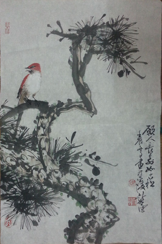 作者：徐纯原&nbsp;花鸟&nbsp;￥：协商&nbsp;单击鼠标查看大图！