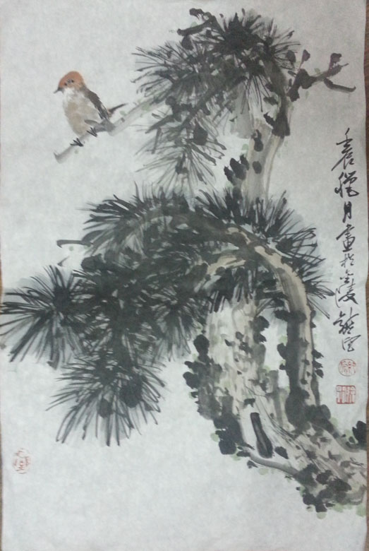 作者：徐纯原&nbsp;花鸟&nbsp;￥：协商&nbsp;单击鼠标查看大图！