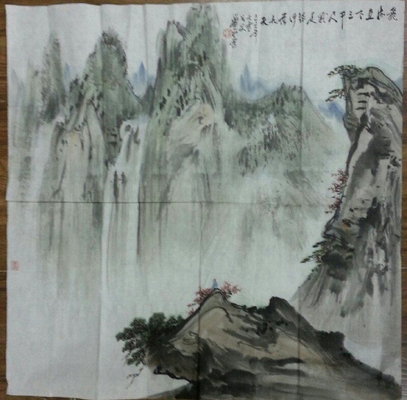 作者：萧平&nbsp;山水&nbsp;￥：协商&nbsp;单击鼠标查看大图！