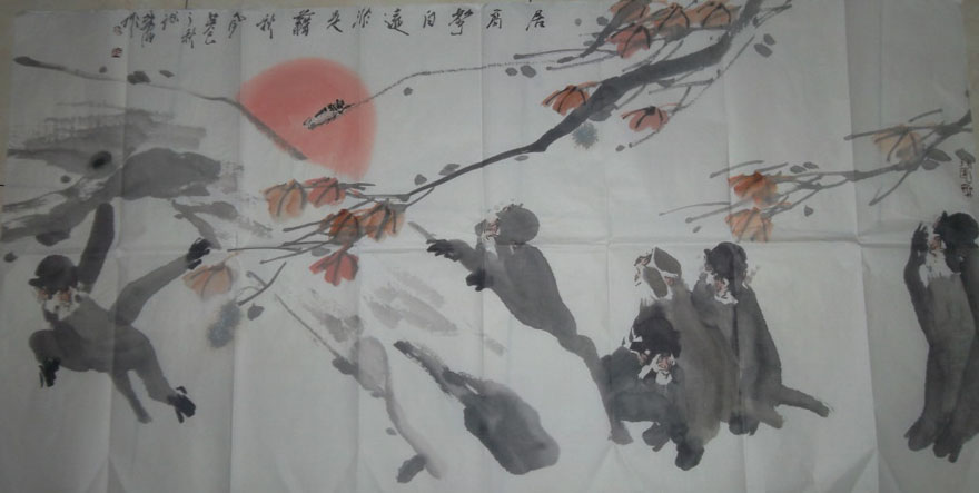 作者：徐培晨&nbsp;花鸟&nbsp;￥：协商&nbsp;单击鼠标查看大图！