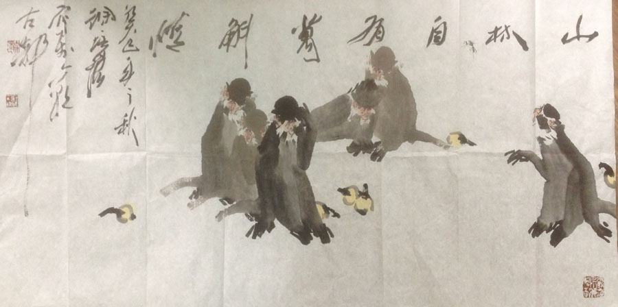 作者：徐培晨&nbsp;花鸟&nbsp;￥：协商&nbsp;单击鼠标查看大图！