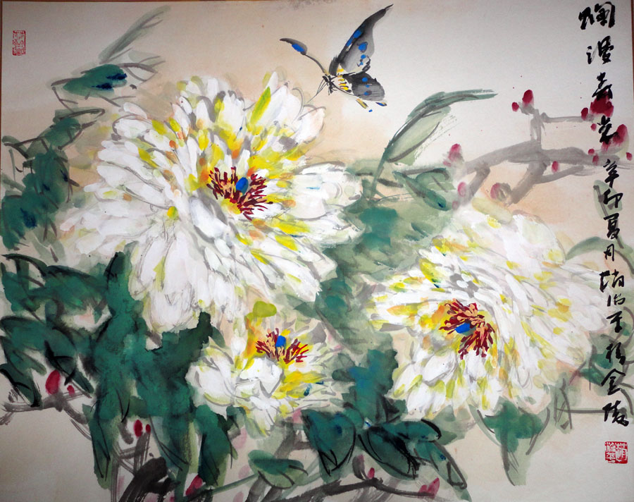 作者：赵治平&nbsp;烂漫春光&nbsp;￥：协商&nbsp;单击鼠标查看大图！