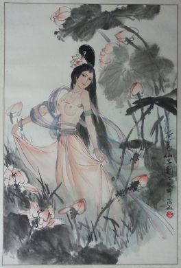 作者：盖茂森&nbsp;人物  荷花仙子&nbsp;￥：协商&nbsp;单击鼠标查看详细介绍！