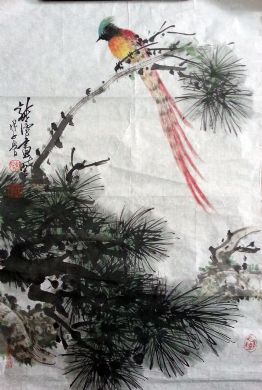 作者：徐纯原&nbsp;花鸟&nbsp;￥：协商&nbsp;单击鼠标查看详细介绍！