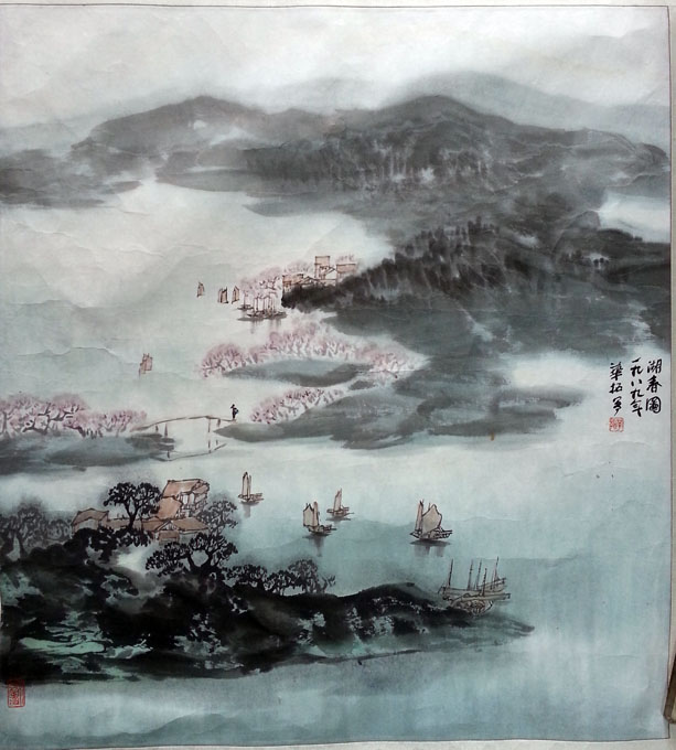 作者：华拓&nbsp;山水&nbsp;￥：协商&nbsp;单击鼠标查看大图！