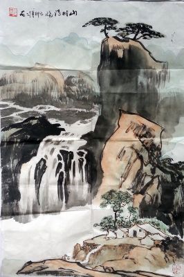 作者：傅二石&nbsp;山水&nbsp;￥：协商&nbsp;单击鼠标查看详细介绍！