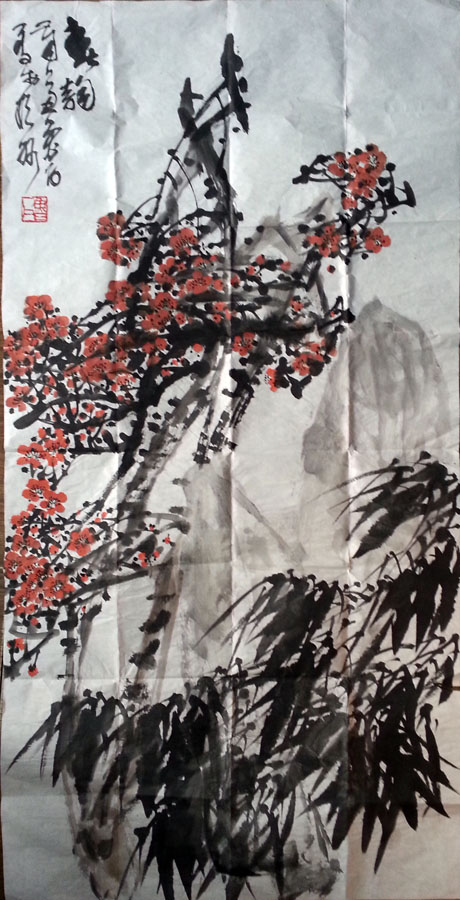 作者：鲁石&nbsp;花鸟&nbsp;￥：协商&nbsp;单击鼠标查看大图！