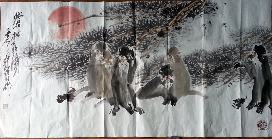 作者：徐培晨&nbsp;花鸟&nbsp;￥：协商&nbsp;单击鼠标查看大图！