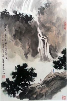 作者：傅二石&nbsp;山水&nbsp;￥：协商&nbsp;单击鼠标查看详细介绍！