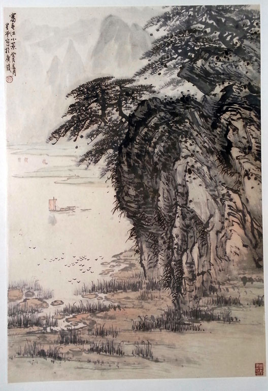 作者：卢星堂&nbsp;山水&nbsp;￥：協商&nbsp;单击鼠标查看大图！