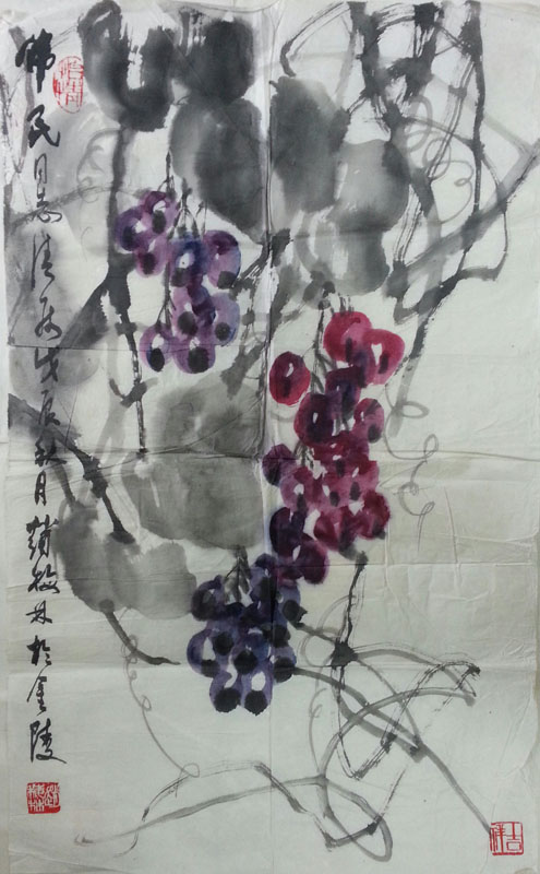 作者：赵梅林&nbsp;花鸟&nbsp;￥：协商&nbsp;单击鼠标查看大图！