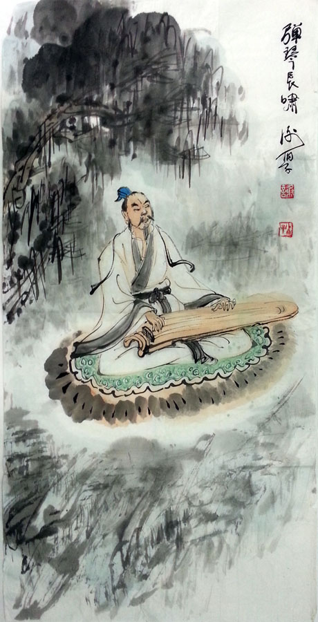 作者：谢伯子&nbsp;山水&nbsp;￥：协商&nbsp;单击鼠标查看大图！