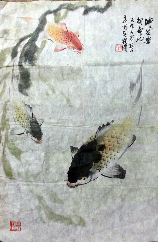 作者：潘觐缋&nbsp;花鳥&nbsp;￥：協商&nbsp;单击鼠标查看大图！