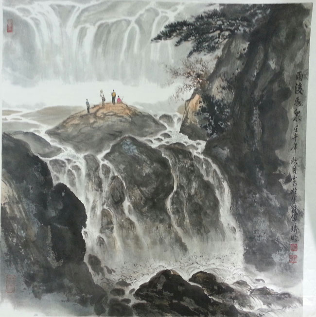 作者：傅瑜明&nbsp;山水&nbsp;￥：协商&nbsp;单击鼠标查看大图！