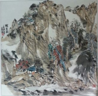 作者：祁恩进&nbsp;山水&nbsp;￥：协商&nbsp;单击鼠标查看详细介绍！