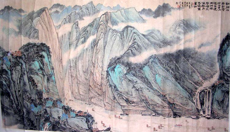 作者：黄鸿仪&nbsp;山水&nbsp;￥：协商&nbsp;单击鼠标查看大图！