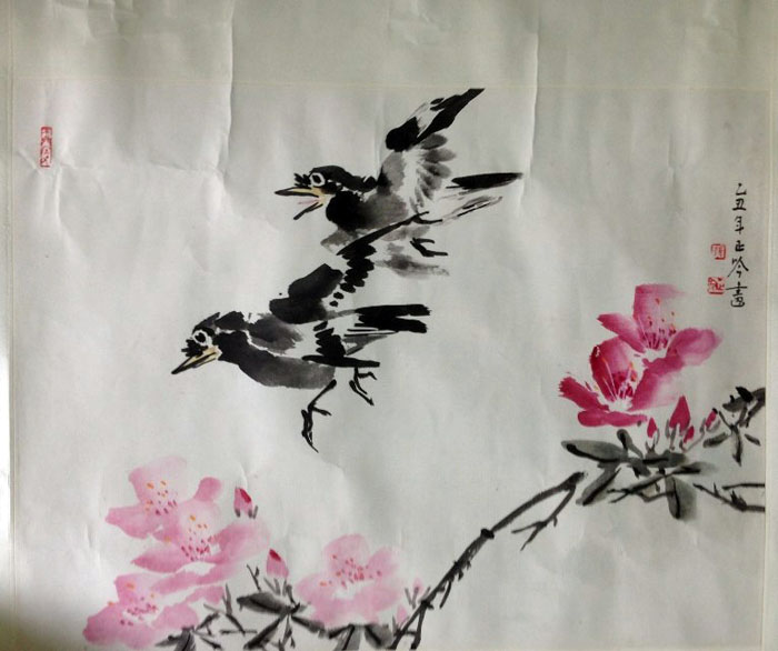 作者：张正吟&nbsp;花鸟&nbsp;￥：协商&nbsp;单击鼠标查看大图！