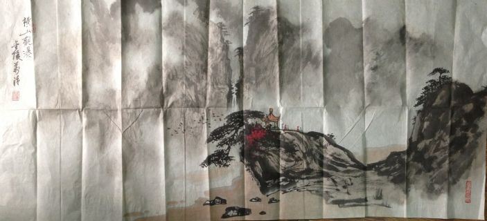 作者：魏万清&nbsp;山水&nbsp;￥：協商&nbsp;单击鼠标查看详细介绍！