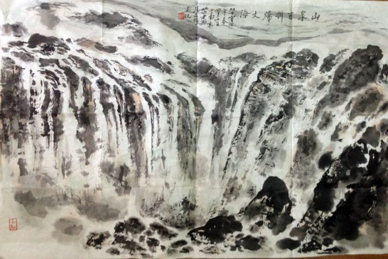 作者：张文俊&nbsp;山水&nbsp;￥：协商&nbsp;单击鼠标查看大图！