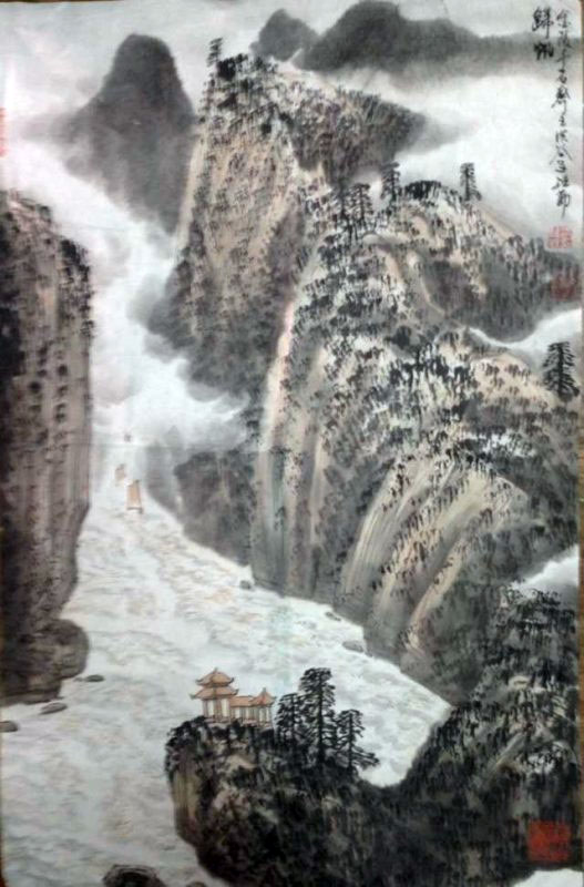 作者：洪维勤&nbsp;山水&nbsp;￥：协商&nbsp;单击鼠标查看大图！