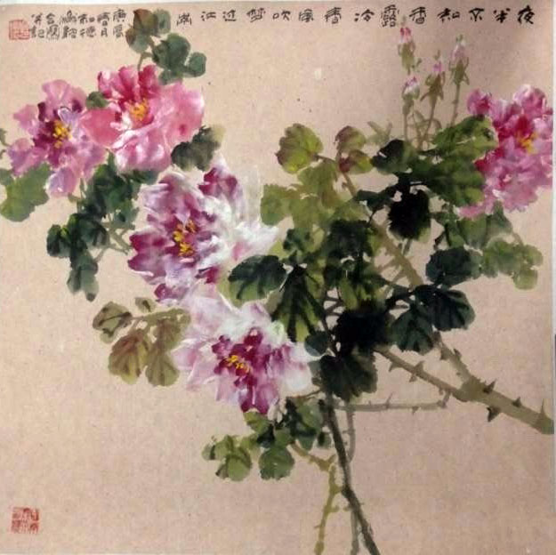 作者：邱炽铭&nbsp;花鸟&nbsp;￥：协商&nbsp;单击鼠标查看大图！