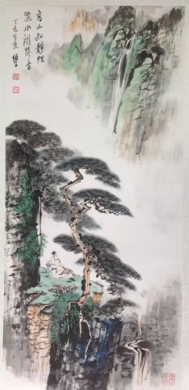 作者：谢伯子&nbsp;山水&nbsp;￥：协商&nbsp;单击鼠标查看大图！