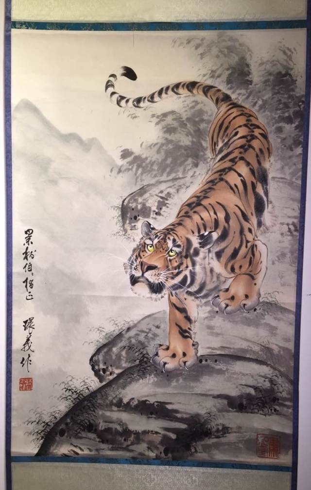 作者：曹环义&nbsp;花鸟&nbsp;￥：协商&nbsp;单击鼠标查看大图！