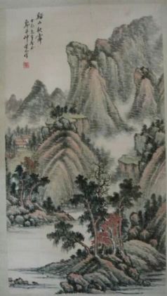 作者：顾荣元&nbsp;山水&nbsp;￥：协商&nbsp;单击鼠标查看详细介绍！