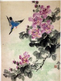 作者：乔木&nbsp;花鸟　芙蓉图&nbsp;￥：协商&nbsp;单击鼠标查看详细介绍！