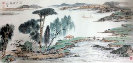 作者：谢伯子&nbsp;山水&nbsp;￥：协商&nbsp;单击鼠标查看详细介绍！